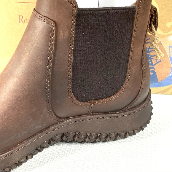 Aqua Sofft Women’s Chelsea Ankle Boots Abry Sable Weatherproof Leather 6M - Picture 12 of 16